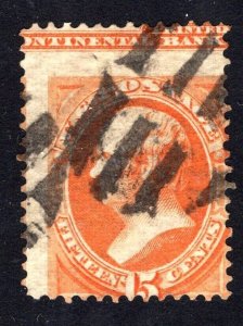 U.S. - 163 - Imprint Single - Used