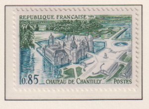 France   #1234  MNH  1969   Chateau de Chantilly  85c