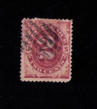 US Sc #J16 Used Postage Due F-VF