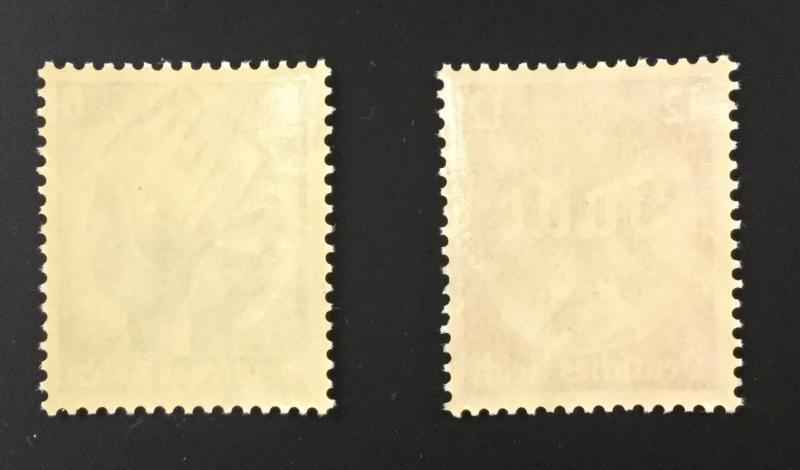 (BJ Stamps) GERMANY, #444-445, 1934, set of 2, FVF, OG, MNH.CV $72.50