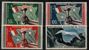 Togo Scott C22-5 Mint NH (Catalog Value $22.00)