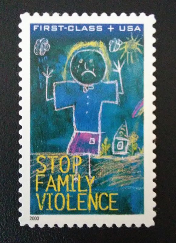 StampGeek  Scott #B3 Domestic Violence, Semi-Postal, MINT, XF/S,  NH