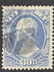 US O44 Official Navy 30 cent used