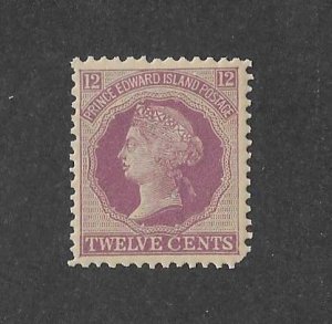 Prince Edward Island Sc #16  12c violet  NH FVF