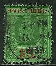 Straits settilments, 167c, Die II, Used    =
