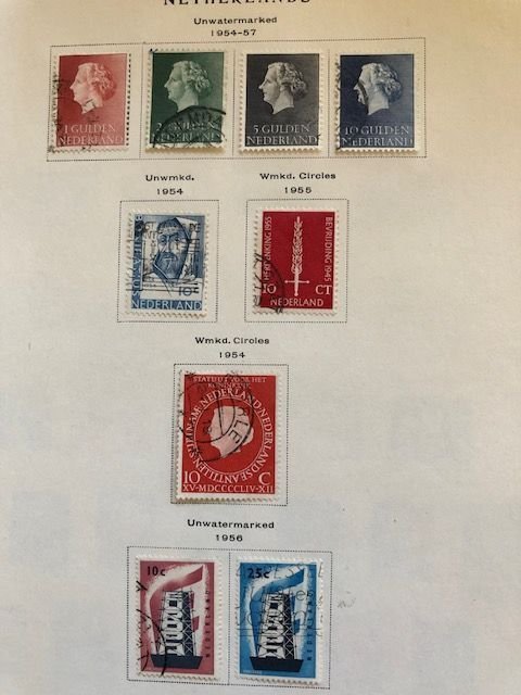 Netherlands 1930 to 1960 - 10 Scans