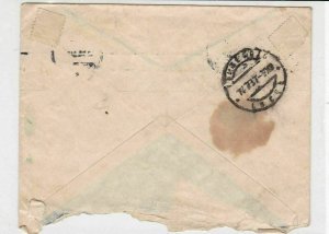 czechoslovakia 1937 stamps cover ref 21002