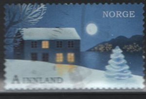 NORWAY 1839 F/VF USED CHRISTMAS