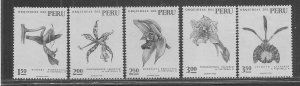 PERU SC# 553-57  FVF/MOG