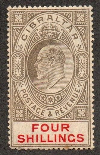 Gibraltar 62 Mint hinged