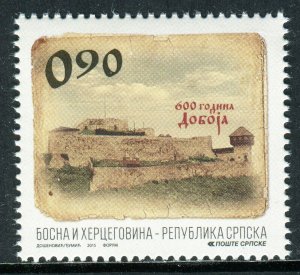 BOSNIA SERBIA(188) - Old Town Doboj - Fortress - MNH Set - 2015