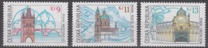 Czech Republic Scott #3123-3125 MNH 2000