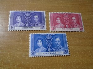 Grenada  #  128-30  MNH