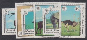 Mauritania - 1978 - SC 383-88 - Used - complete set