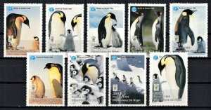 NIGER 1998 - Penguins / complete set MNH