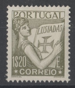 1931 PORTUGAL Lusiadas $120 Smooth Paper Mint MH* Stamp A29P28F40293-