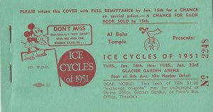 1951 - Tickets for Disney's Toy Shop Ice Show - Ephemera 1231