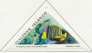 1963 British Protectorate MALDIVE ISLANDS 2L MH* Stamp A29P13F32034-