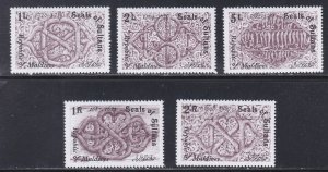 Maldive Islands # 868-872, Sultan's Seals, Mint NH, 1/2 Cat.