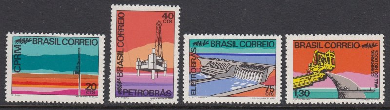 Brazil 1218-21 Industrial Development mnh