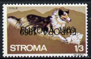 Stroma 1969 Dogs 1s3d (Collie) perf single with 'Europa 1...
