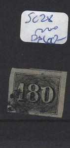 BRAZIL (P2102B) NUMERAL 180R  SC 28   VFU