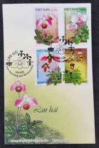 *FREE SHIP Vietnam Orchids 2023 Flower Flora Plant (FDC)