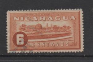 Nicaragua  Scott #  677  used  single