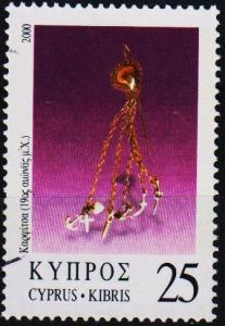 Cyprus. 2000 25c S.G.987 Fine Used