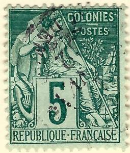 French Colonies (Scott #49) F-VF Used hr...Buy before prices go up again!