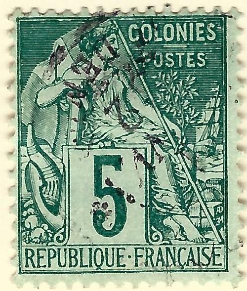 French Colonies (Scott #49) F-VF Used hr...Buy before prices go up again!