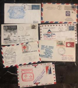 Great United States 45 first flight cover FFC Collection Lot