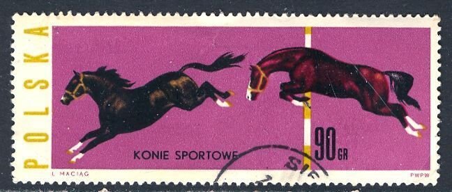 Poland; 1963: Sc. # 1193: Used CTO Single Stamp