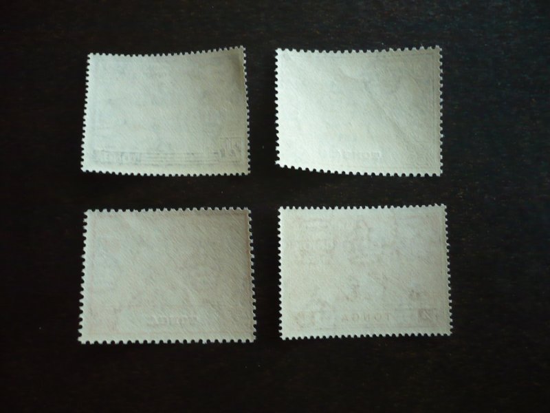 Stamps - Tonga - Scott# 87-90 - Mint Never Hinged Set of 4 Stamps
