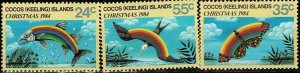 COCOS ISLAND 1984 CHRISTMAS MNH