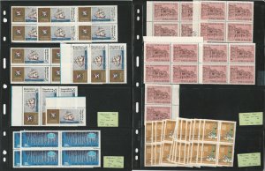 Argentina Stamp Collection on 5 Pages, Mint NH Stock, JFZ