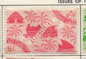 Somali Coast 1943-50 Early Issue Fine Mint Hinged 10c. 164262