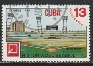 1974 Cuba - Sc 1934 - used VF - 1 single - Stadium