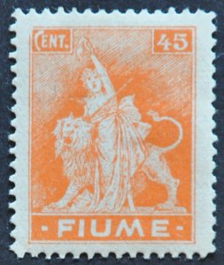 DYNAMITE Stamps: Fiume Scott #50 – MINT hr