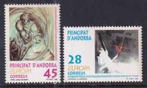 Andorra Spanish 233-224 MNH VF