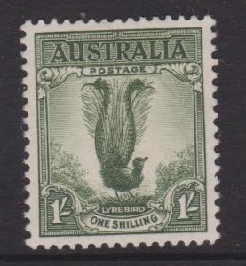 Australia Sc#300 MLH Pencil Number on back