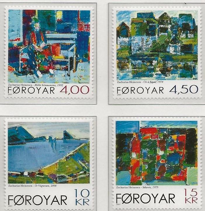 FAROE SC   #  398 - 400  MNH