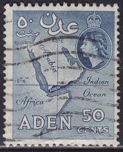 Aden 53b Map of Aden 1955