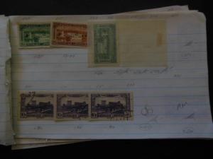 EDW1949SELL : LEBANON Misc group of Mint & Used on pages. Full of many Better.