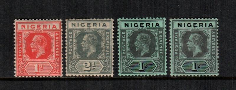 Nigeria  2 3 8 15   MH cat $ 17.00