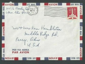 1975 Charlotte Amalie Virgin Islands 11c Airmail