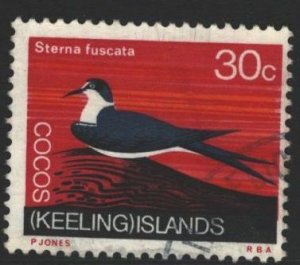 Cocos Keeling Islands Sc#17 Used