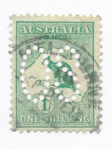 Australia  #O10 Stamp CAT VALUE $25.00