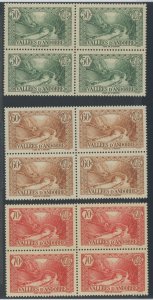 Andorra (French) #38A/40/43