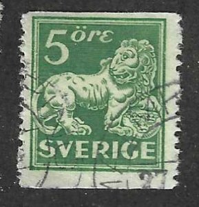 Sweden  Scott  135  Used